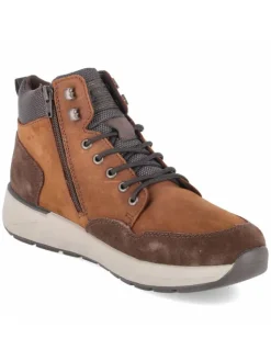 Stiefel mit Warmfutter in braun><noscript><img width=