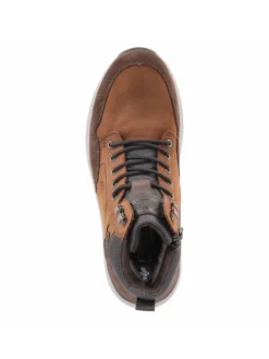 Stiefel mit Warmfutter in braun><noscript><img width=