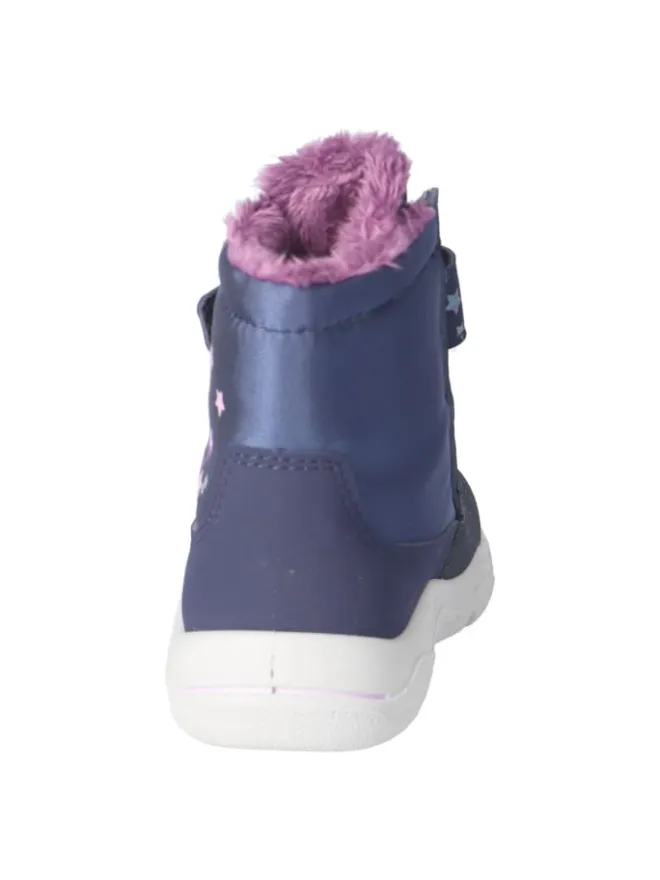 Ricosta Stiefeletten·Hohe Stiefeletten^Stiefel Stiefel in blau/kombi
