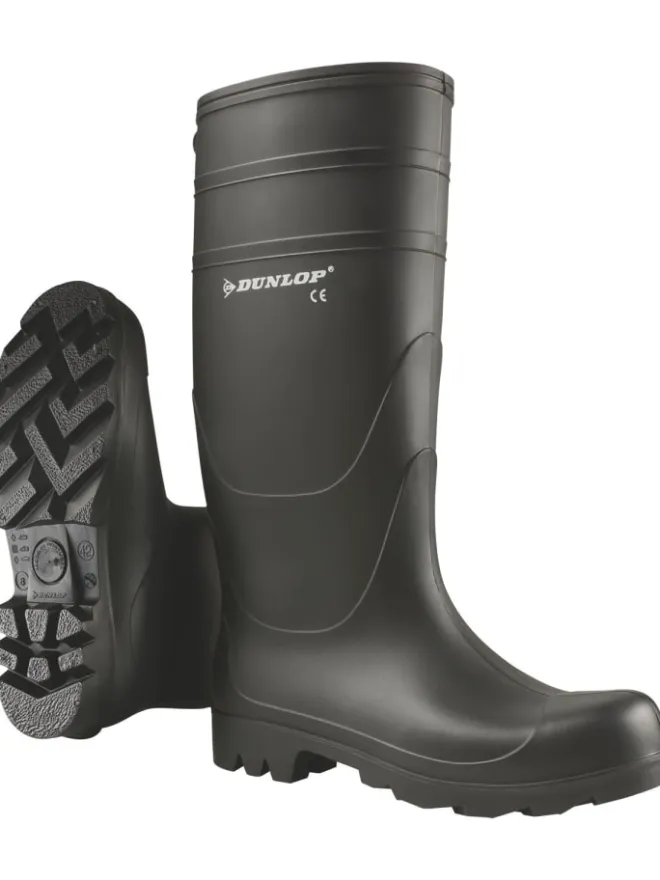 Dunlop Outdoorschuhe|Gummistiefel^Stiefel Universal in schwarz