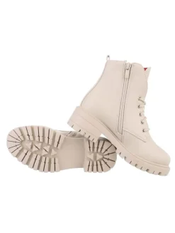 Stiefelette in Beige>Ital-Design