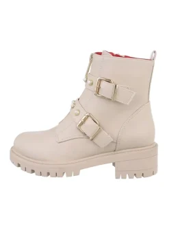 Stiefelette in Beige>Ital-Design New