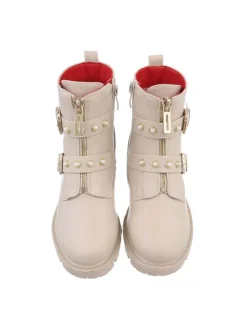 Stiefelette in Beige><noscript><img width=