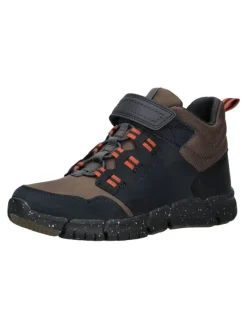 Geox Stiefeletten·Hohe Stiefeletten^Stiefelette in Blau/Braun