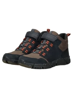Geox Stiefeletten·Hohe Stiefeletten^Stiefelette in Blau/Braun