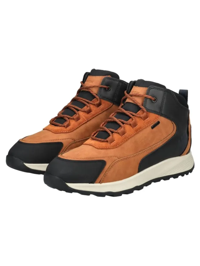 Stiefelette in Braun/Schwarz>Geox Outlet