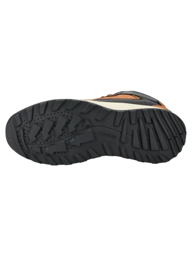 Stiefelette in Braun/Schwarz>Geox Outlet