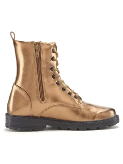 LASCANA Stiefeletten^Stiefelette in bronzefarben