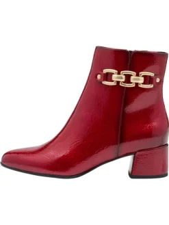 Stiefelette in DK.RED PAT.><noscript><img width=