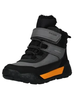 Stiefelette in Grau/Orange>Geox Hot