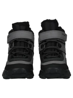 Stiefelette in Grau/Orange><noscript><img width=