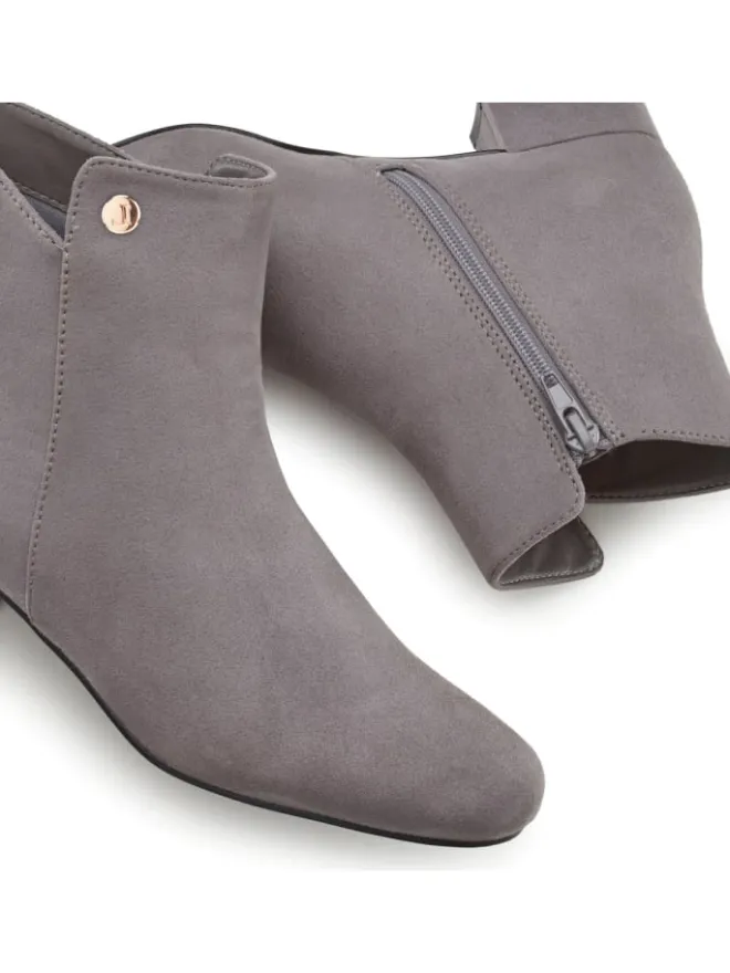 LASCANA Stiefeletten^Stiefelette in hellgrau