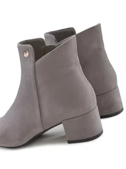 LASCANA Stiefeletten^Stiefelette in hellgrau