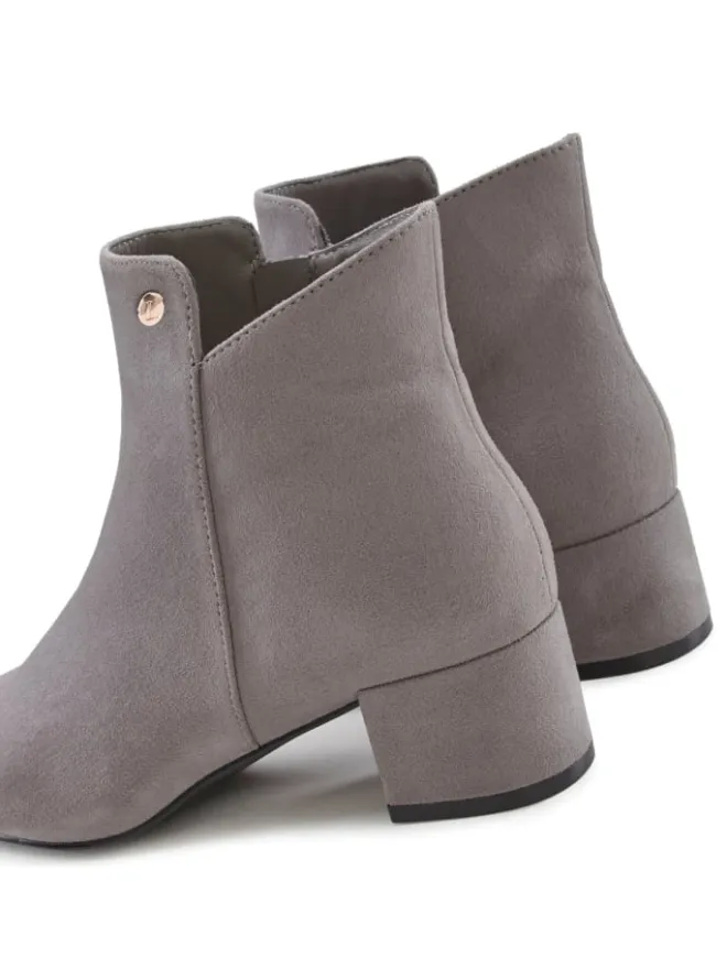 LASCANA Stiefeletten^Stiefelette in hellgrau
