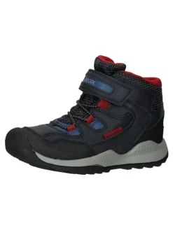Geox Stiefeletten·Hohe Stiefeletten^Stiefelette in Navy/Rot