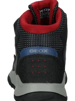 Geox Stiefeletten·Hohe Stiefeletten^Stiefelette in Navy/Rot
