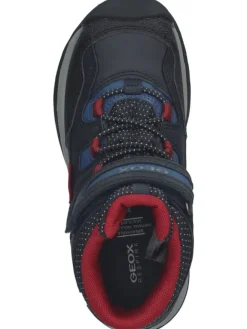 Geox Stiefeletten·Hohe Stiefeletten^Stiefelette in Navy/Rot