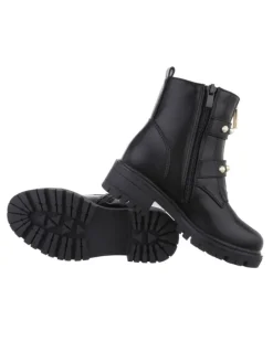 Stiefelette in Schwarz>Ital-Design Discount