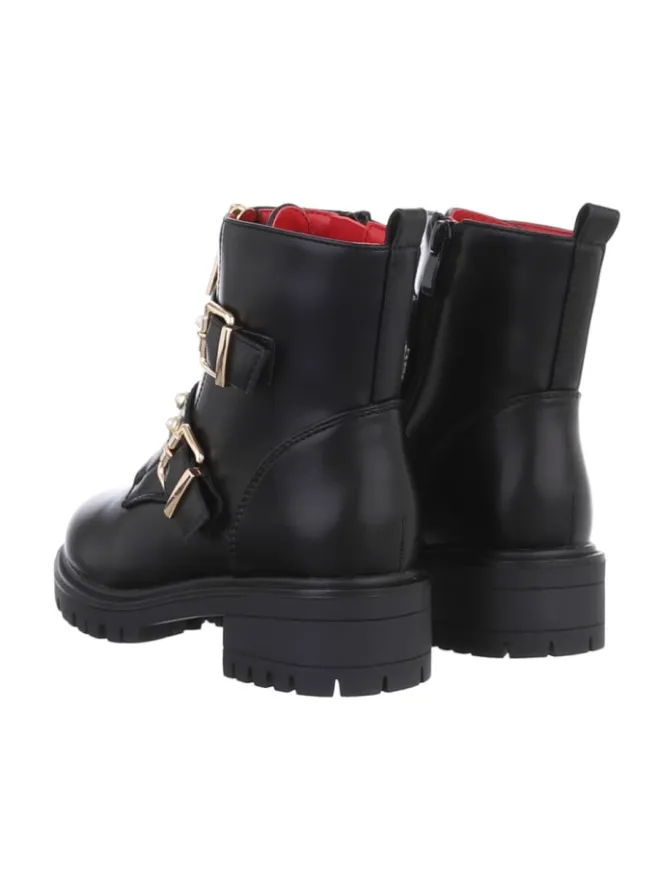 Stiefelette in Schwarz>Ital-Design Discount