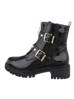 Ital-Design Stiefeletten·Hohe Stiefeletten^Stiefelette in Schwarz