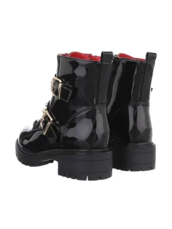 Ital-Design Stiefeletten·Hohe Stiefeletten^Stiefelette in Schwarz