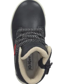 Kickers Stiefeletten·Hohe Stiefeletten^Stiefelette in Schwarz