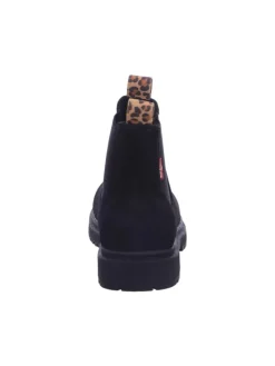 Stiefelette in schwarz><noscript><img width=