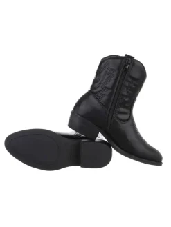 Stiefelette in Schwarz>Ital-Design Clearance