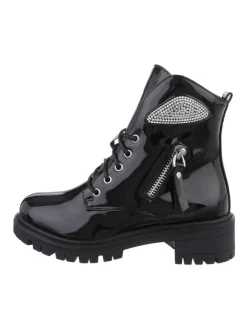 Stiefelette in Schwarz>Ital-Design Outlet