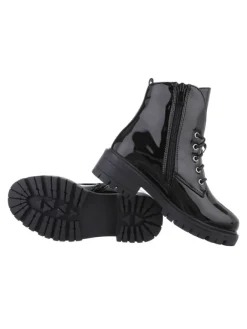 Stiefelette in Schwarz>Ital-Design Outlet