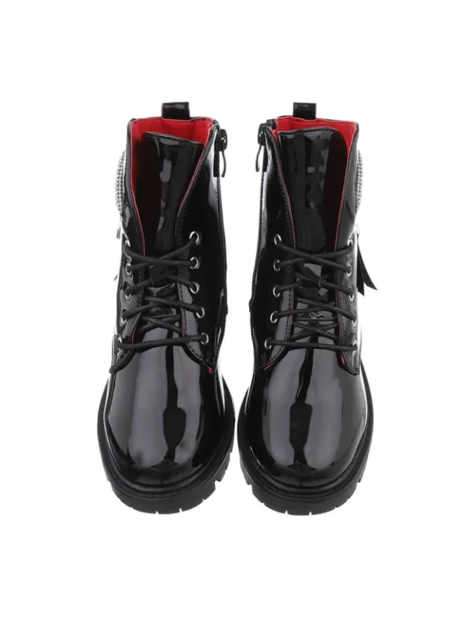 Stiefelette in Schwarz>Ital-Design Outlet