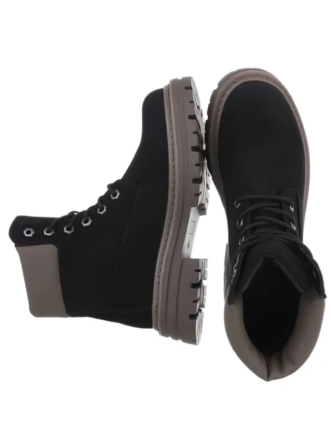Stiefelette in Schwarz>Ital-Design Hot
