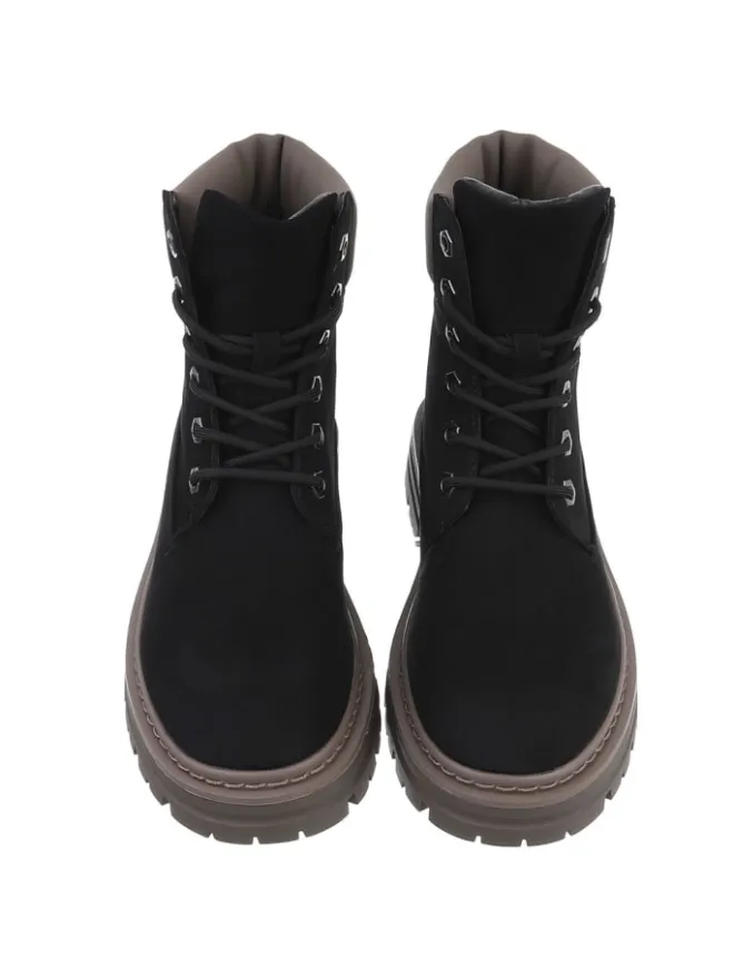 Stiefelette in Schwarz>Ital-Design Hot