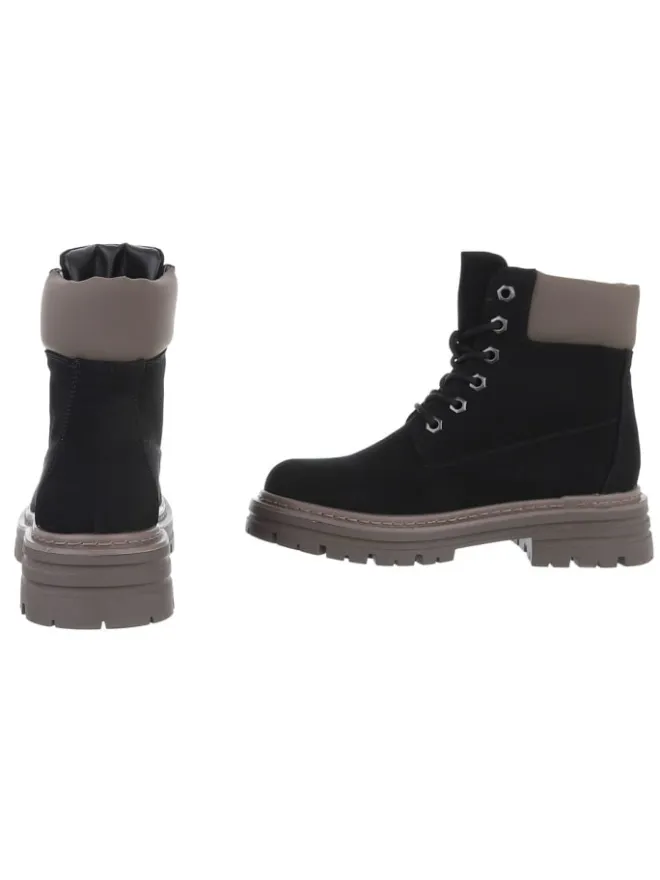 Stiefelette in Schwarz>Ital-Design Hot