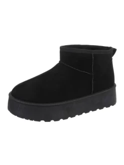 Ital-Design Stiefeletten·Hohe Stiefeletten^Stiefelette in Schwarz