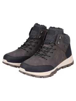 rieker Stiefel & Boots^Stiefelette in Schwarz/Braun