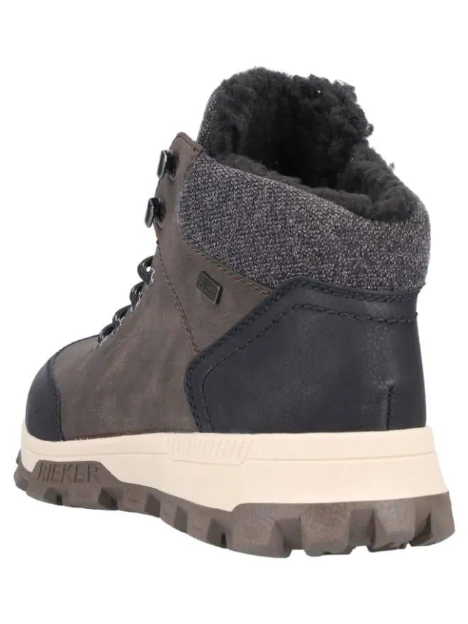 rieker Stiefel & Boots^Stiefelette in Schwarz/Braun