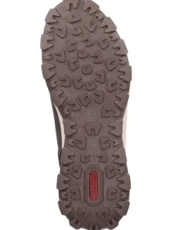 rieker Stiefel & Boots^Stiefelette in Schwarz/Braun