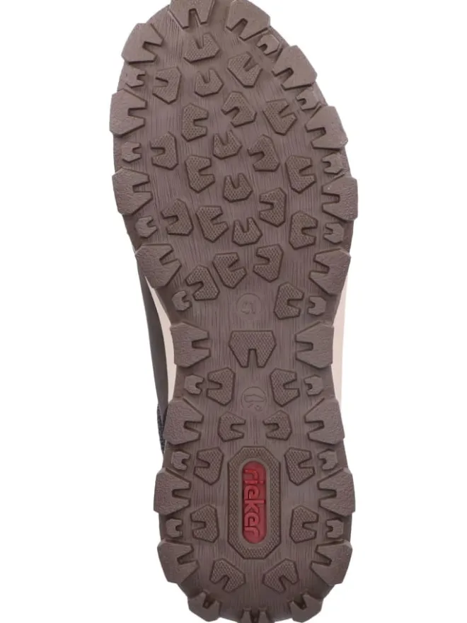 rieker Stiefel & Boots^Stiefelette in Schwarz/Braun