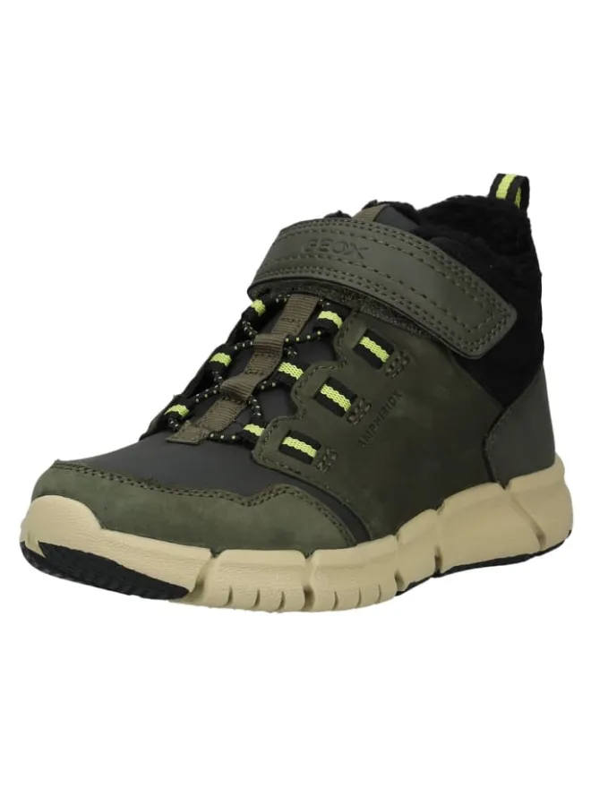 Stiefelette in Schwarz/Grün>Geox Best