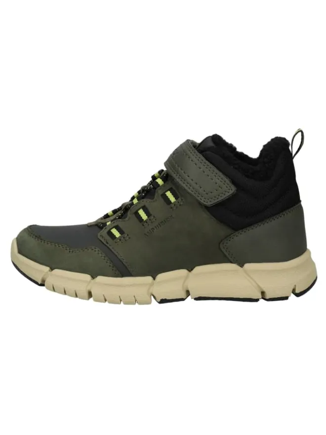 Stiefelette in Schwarz/Grün>Geox Best