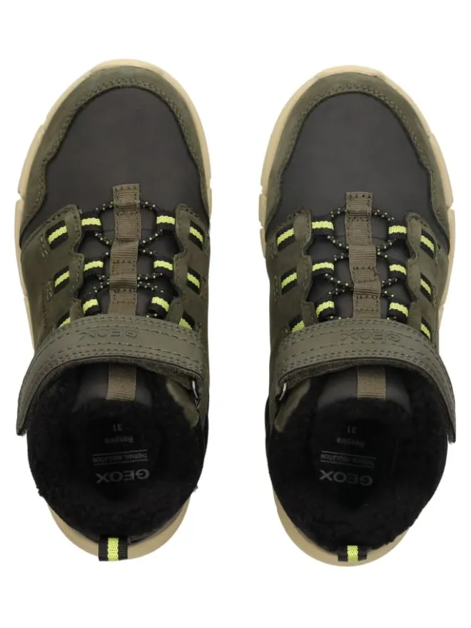 Stiefelette in Schwarz/Grün>Geox Best