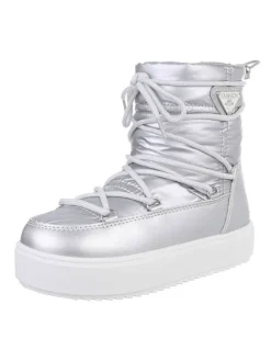Stiefelette in Silber>Ital-Design