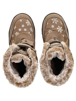 Stiefelette in Taupe><noscript><img width=