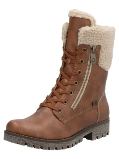 rieker Schnürschuhe^Stiefelette in Zimt