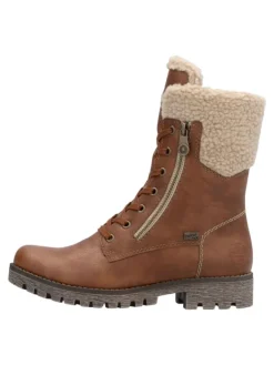 rieker Schnürschuhe^Stiefelette in Zimt