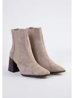 Stiefeletten in Beige>trendyol Outlet