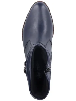 Stiefeletten in Dunkelblau><noscript><img width=
