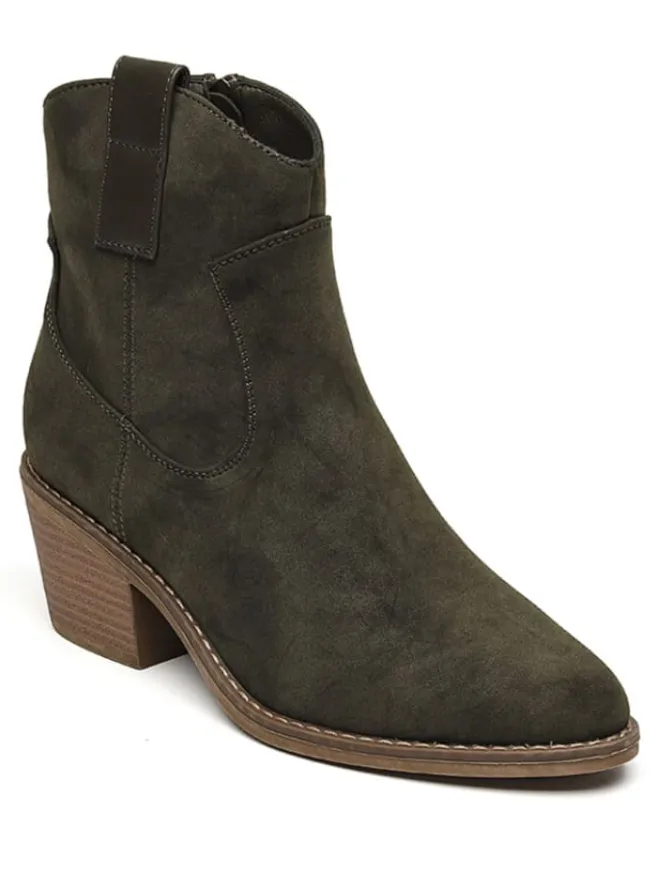 Stiefeletten in Grün>Sixth Sens New