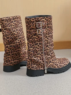 Sixth Sens Stiefeletten^Stiefeletten in Hellbraun/ Schwarz